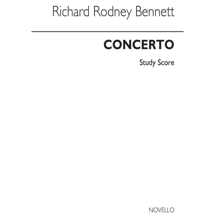 Bennett, Richard Rodney – Concerto For Viola & Chamber Orchestra