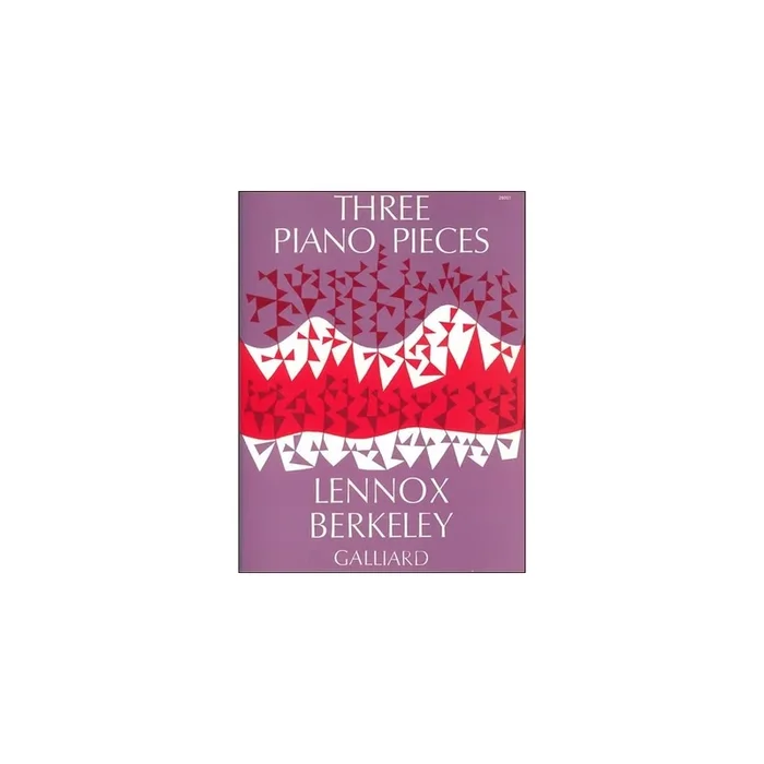 Berkeley, Lennox – Three Pieces Op. 2. Etude: Berceuse: Capriccio