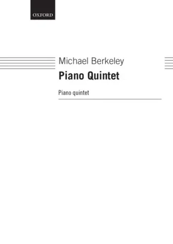 Berkeley : Piano Quintet for piano quintet: Score