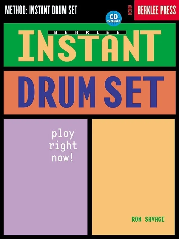 Berklee Method Instant Drum Set Book/CD (Softcover Book/CD)
