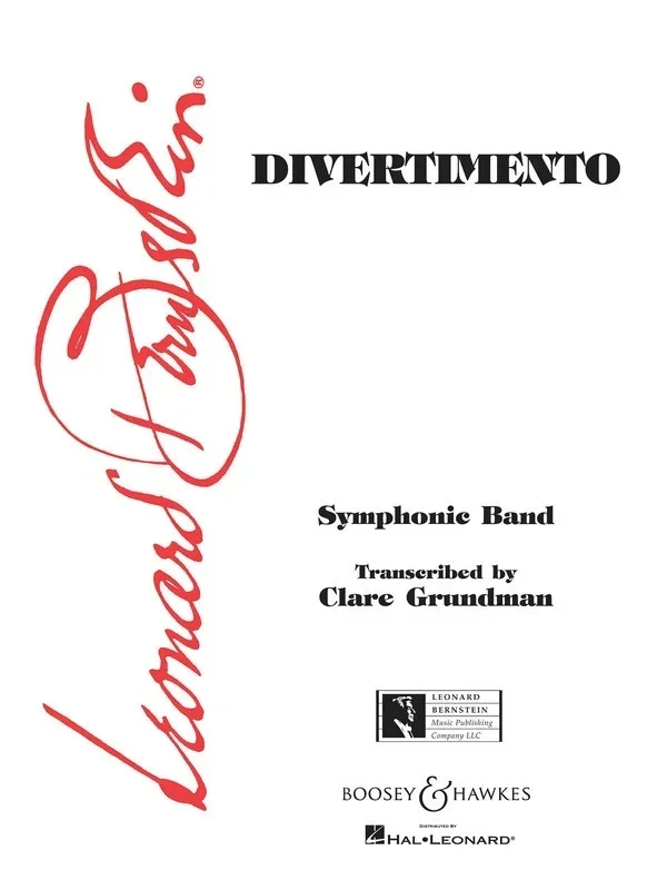 Bernstein – Divertimento Concert Band Score/Parts