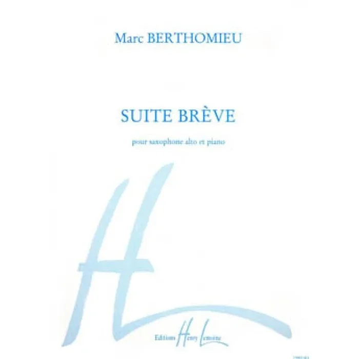 Berthomieu, Marc – Suite brève