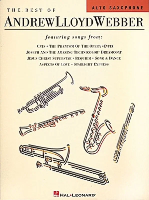 Best Of Andrew Lloyd Webber Alto Sax