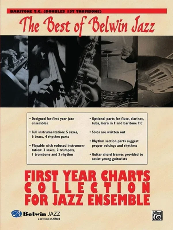 Best Of Belwin Jazz First Year Charts Bar Tc