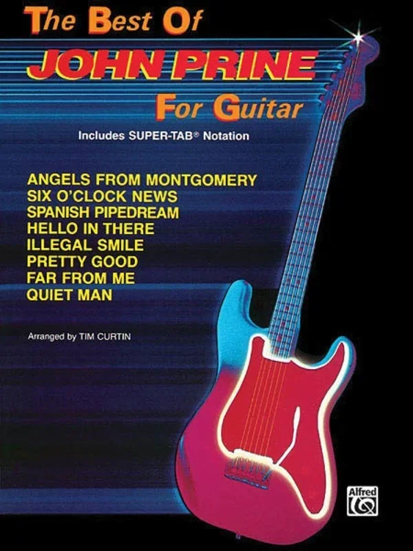 Best Of John Prine For Guitar Guitar TAB (Softcover Book)
