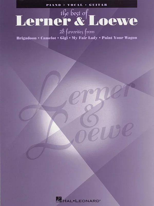 Best Of Lerner And Loewe PVG (Softcover Book)