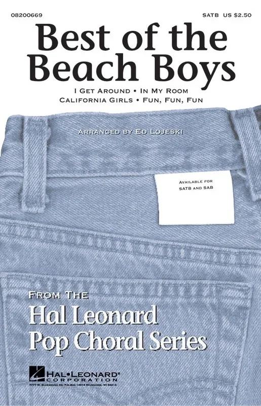 Best Of The Beach Boys SATB Arr Lojeski (Octavo)