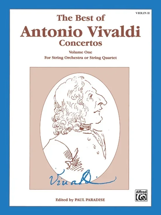 Best Of Vivaldi Concertos Book 1 Violin 2 Ed Paradise