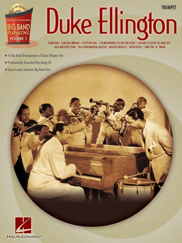 Big Band Play Along V3 Duke Ellington Trumpet (Softcover Book/CD)