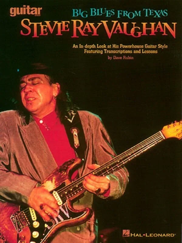 Big Blues From Texas Guitar Rec Version (Softcover Book)