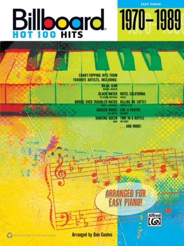 Billboard Hot 100 Hits 1970 – 1989 Arr Coates