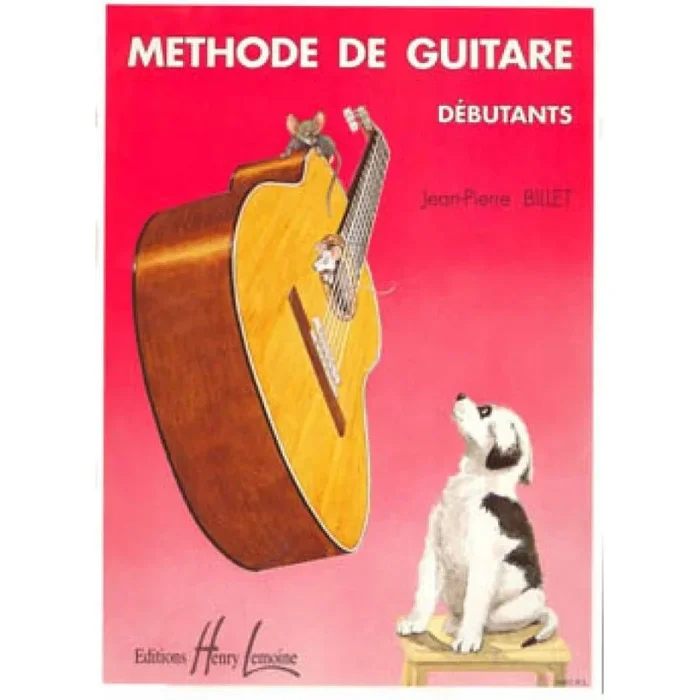 Billet, Jean-Pierre – Méthode de guitare débutants