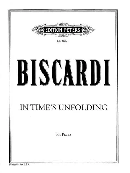Biscardi: In Time’s Unfolding