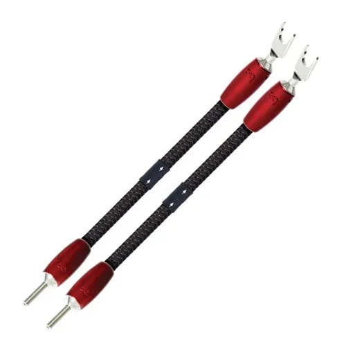 BiWire Jumpers PSC+ Copper Banana to Spade (Silver) Audioquest (500 Series)