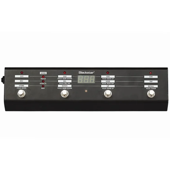 Blackstar 4 Button Footswitch for all Silverline & ID Series Amplifiers – FS10