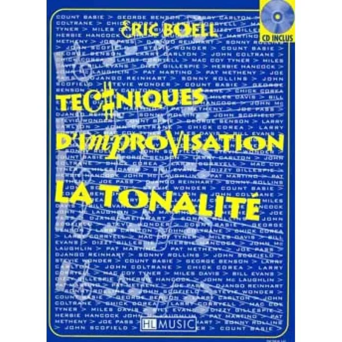 Boell, Eric – Techniques d’improvisation – tonalité
