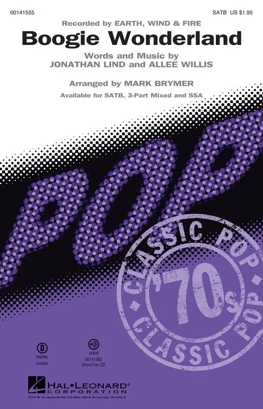 Boogie Wonderland SATB (Octavo)