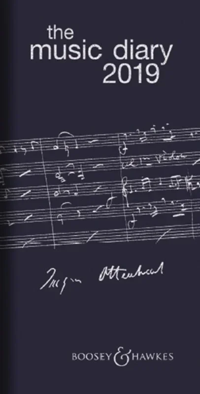 Boosey And Hawkes Music Diary 2019 Blue (Softcover Book)