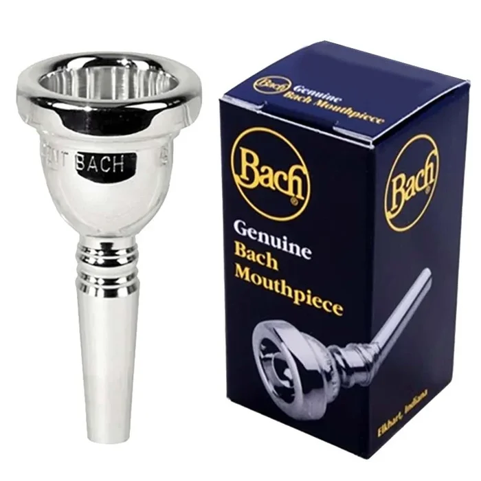 Boquilla para tuba Bach 18 plateada