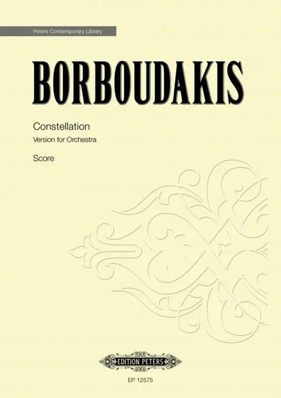 Borboudakis – Constellation For Orchestra Full Score (Pod) Score