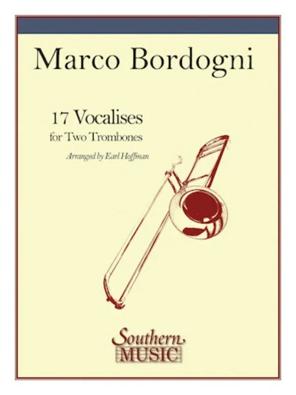 Bordogni – 17 Vocalises For 2 Trombones (Pod)
