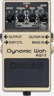 BOSS AW-3 Dynamic Wah Pedal with Humanizer Effect & Bass Input – Versatile Auto-Wah for Guitar & Bass