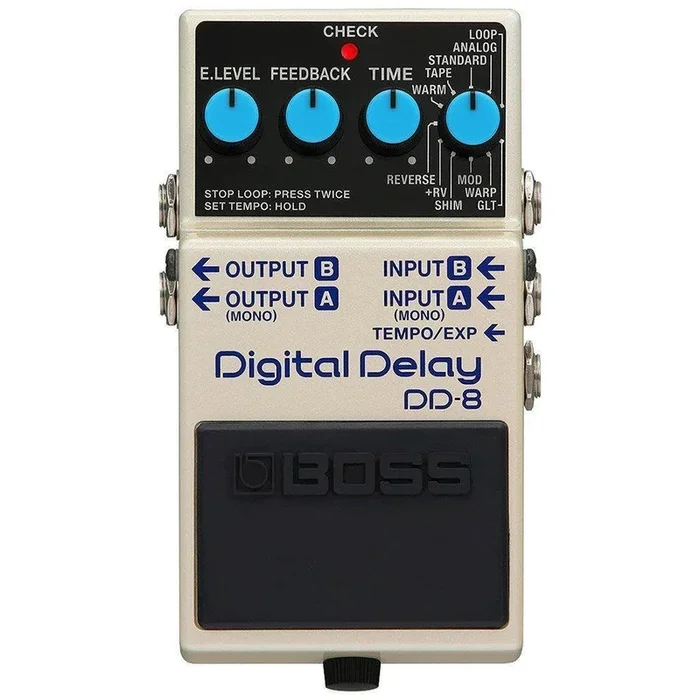 BOSS DD-8 Pedal de efectos de guitarra con retardo digital