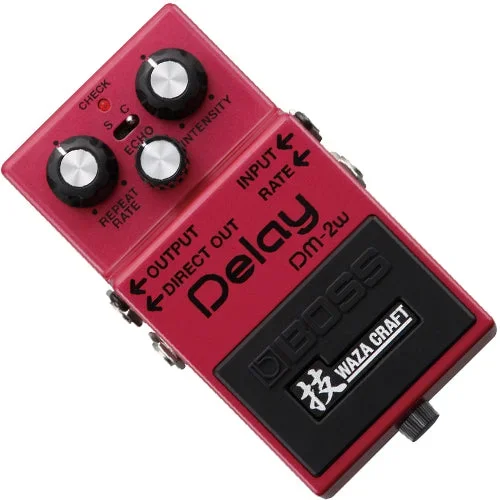 Boss WAZA Craft Delay Effects Pedal – DM2W