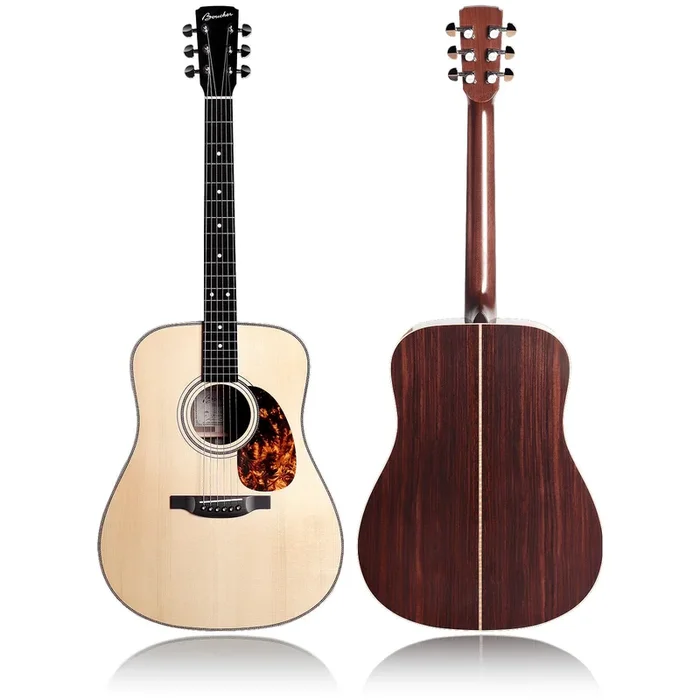 Boucher Studio Goose Dreadnought Acoustic Guitar Master Grade Pack w/Case – SG52M