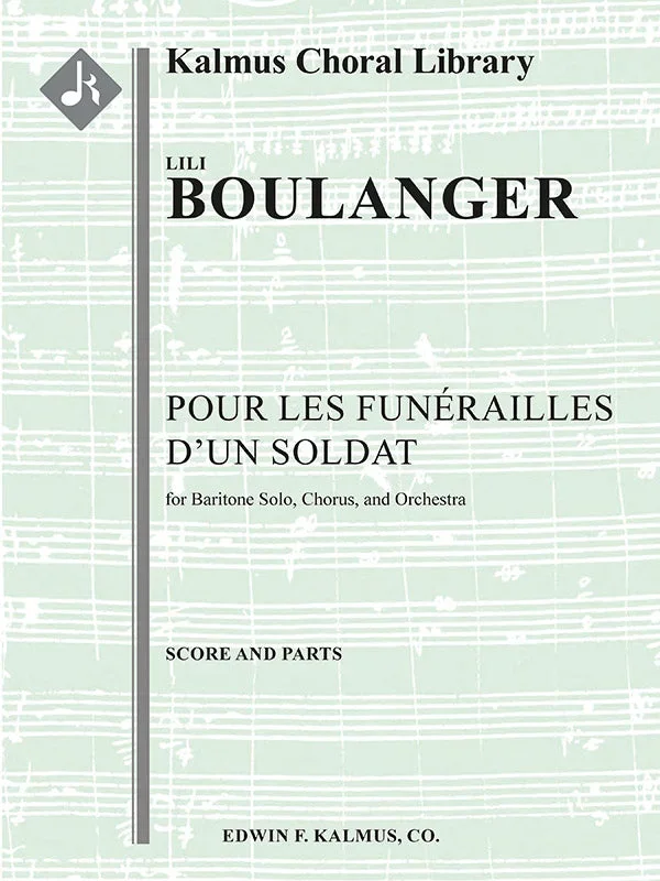 Boulanger: Pour les funérailles d’un soldat