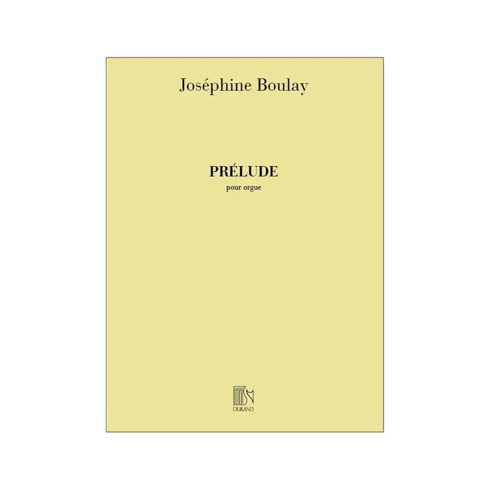 Boulay, J. – Prelude Orgue