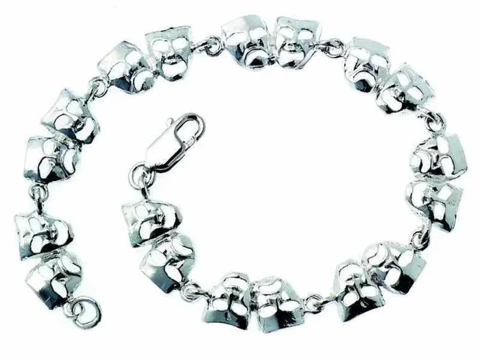 Bracelet Comedy Tragedy Sterling Silver