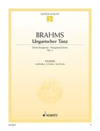 Brahms : Hungarian Dance No.5 Piano Duet (Schott)