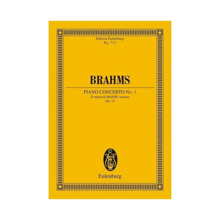 Brahms, Johannes – Concerto No. 1 D minor op. 15