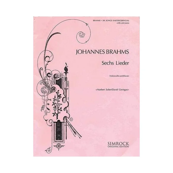 Brahms, Johannes – Six Songs