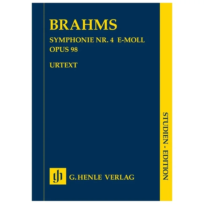 Brahms, Johannes – Symphony no. 4 op. 98