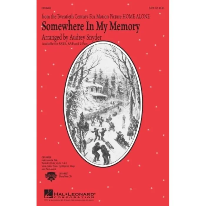 Bricusse & Williams – Somewhere in My Memory