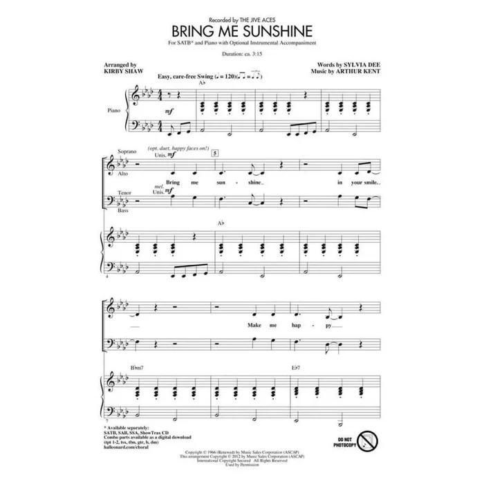 Bring me Sunshine