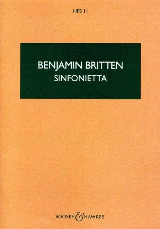Britten: Sinfonietta, Op. 1