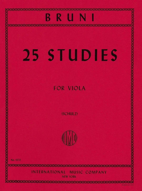 Bruni: 25 Studies