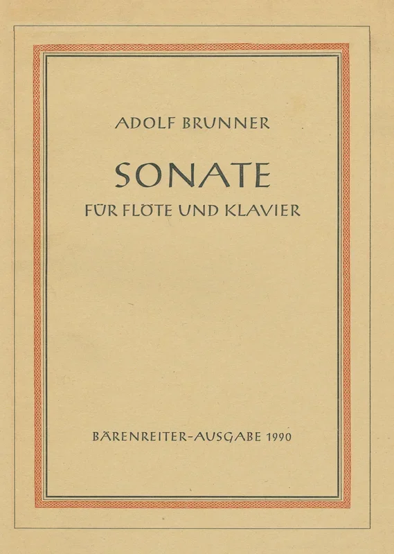 Brunner: Sonata for Flute & Piano