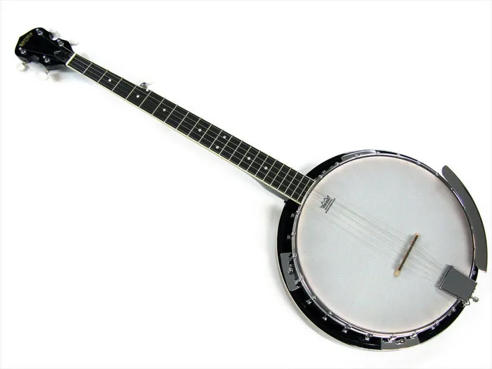 Bryden Left Handed 5 String Banjo Striped Mahogany Resonator