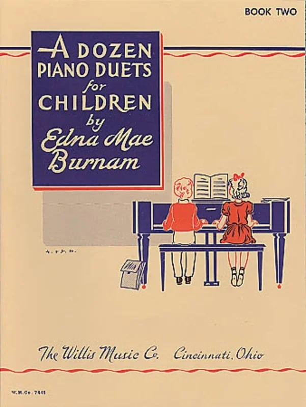 Burnam – A Dozen Duets Children Book 2 (Softcover Book)