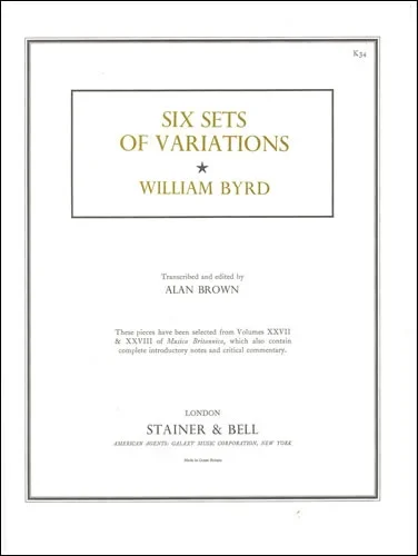 Byrd: 6 Sets of Variations