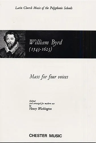 Byrd : Mass For 4 Voices: Vocal Score