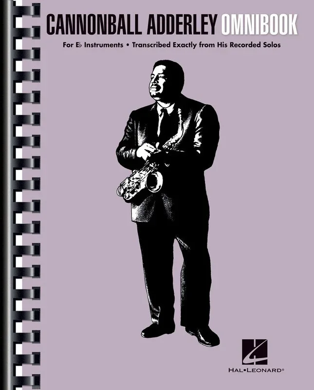 Cannonball Adderley Omnibook E Flat Edition (Spiral Bound Book)