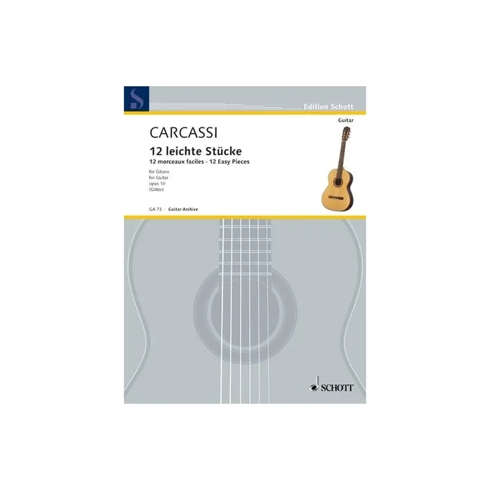 Carcassi, Matteo – 12 easy Pieces op. 10