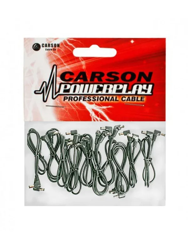 Carson Powerplay Dc Cable 10 Pack Right Angle Connectors