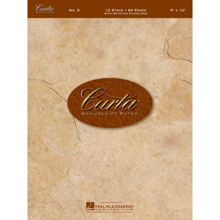 Carta Manuscript Paper No. 8 – Basic