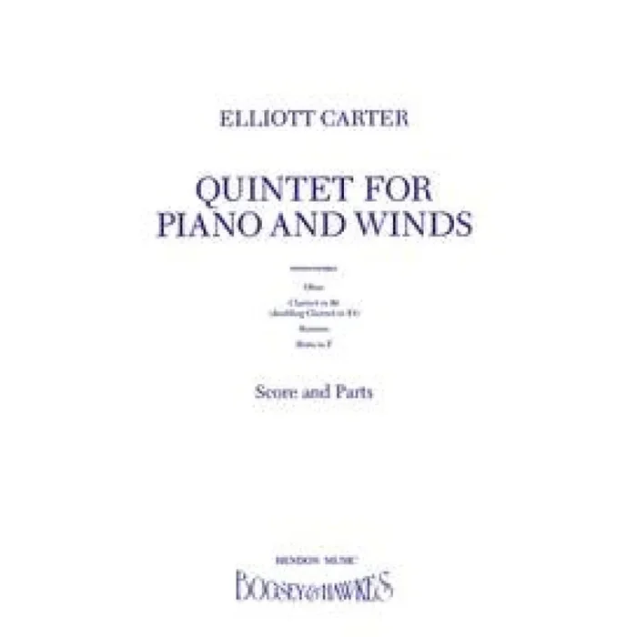 Carter, Elliott – Quintet